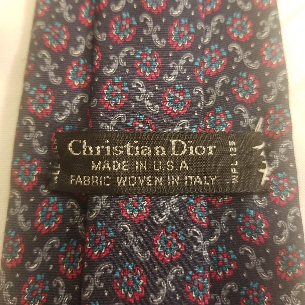 Christian Dior Silk Necktie - Picture 5 of 6